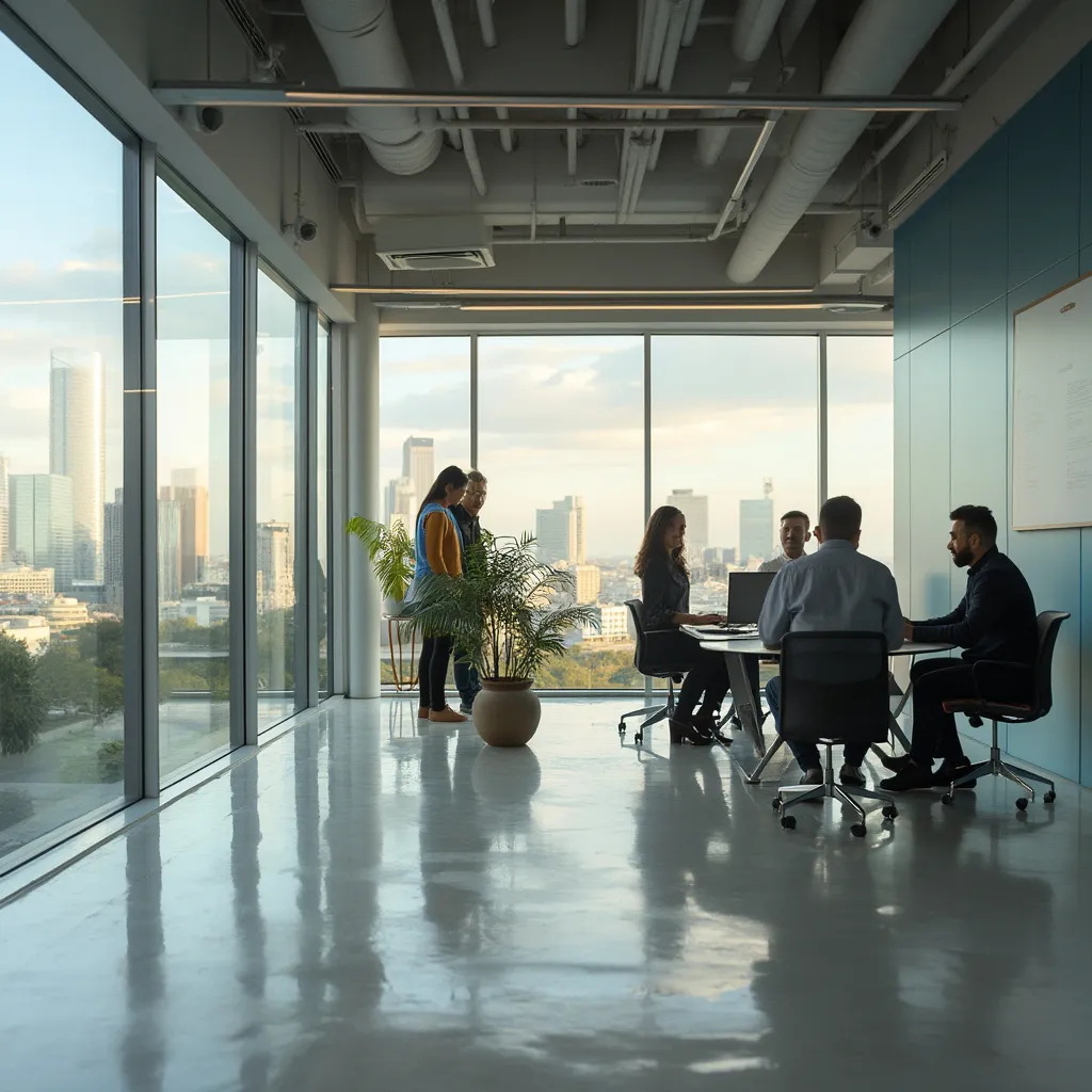 Oficina moderna de [Nombre de Empresa] en Buenos Aires