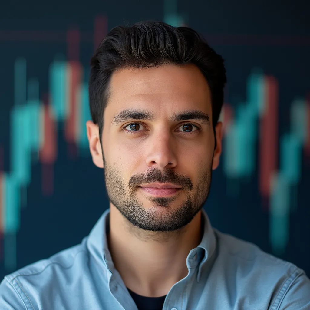 Retrato de Carlos Sánchez, Analista Financiero Senior